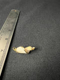 Gold-tone shell pendants and pearl-accent leaf brooch - thumbnail 4 of 9