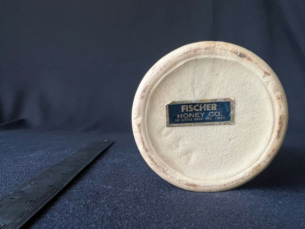 Pride of Arkansas Mountain Honey two-chamber ceramic honey pot - image 4 of 4