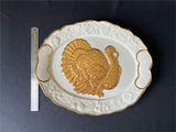 Ceramic dishware set with scalloped bowls and decorative plates - thumbnail 3 of 8