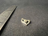 Silver-tone Heart-shaped pendant - thumbnail 2 of 4