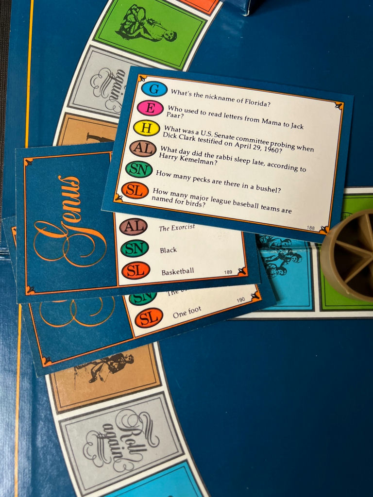 Balderdash and Trivial Pursuit board game sets - image 10 of 10