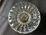 Crystal cake stand with matching dome, crystal candle holders and diamond cut salt and pepper shaker bottles - thumbnail 10 of 10