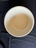 Ceramic pottery set: lemon-pattern vase, tulip-relief planter, and white bowl - thumbnail 7 of 9