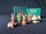 Harmony Kingdom Collectible Box Figurines: Rabbits, Turtle, and Mushrooms - thumbnail 6 of 9