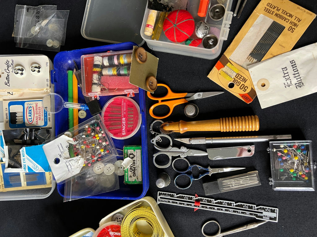 Assorted Sewing Notions and Craft Supplies - image 4 of 14