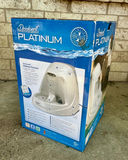 Drinkwell Platinum cat fountain, enamel roasting pans, and stainless steel bowl - thumbnail 9 of 11