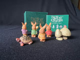 Harmony Kingdom Collectible Box Figurines: Rabbits, Turtle, and Mushrooms - thumbnail 8 of 9