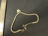 Gold-tone and silver-tone chain necklaces with pendant and varied links - thumbnail 5 of 10