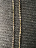 Three necklaces: gold-tone pendant necklace, silver-toned necklace, and multicolor beaded necklace - thumbnail 2 of 11