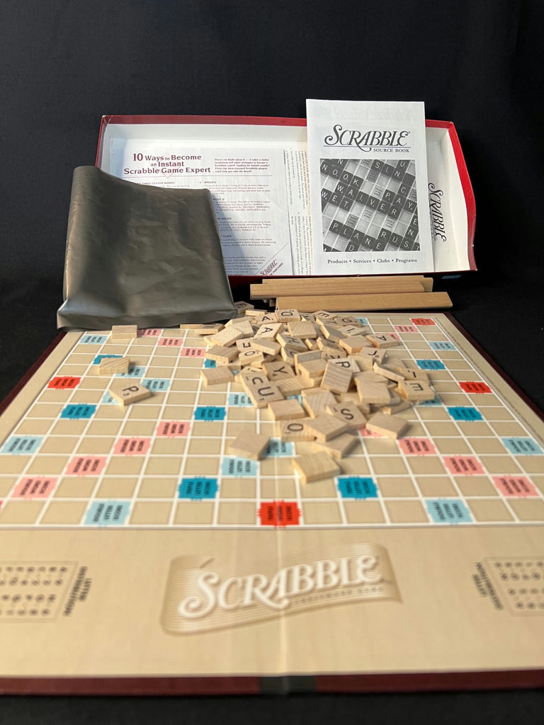Vintage Pictionary, Parcheesi, and Scrabble Board Game Sets - image 17 of 18