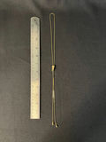 Silver wristwatch with chain-link bracelet and gold-tone adjustable necklace - thumbnail 6 of 9