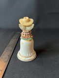 Ceramic bell with angel girl figurine on top - thumbnail 4 of 6
