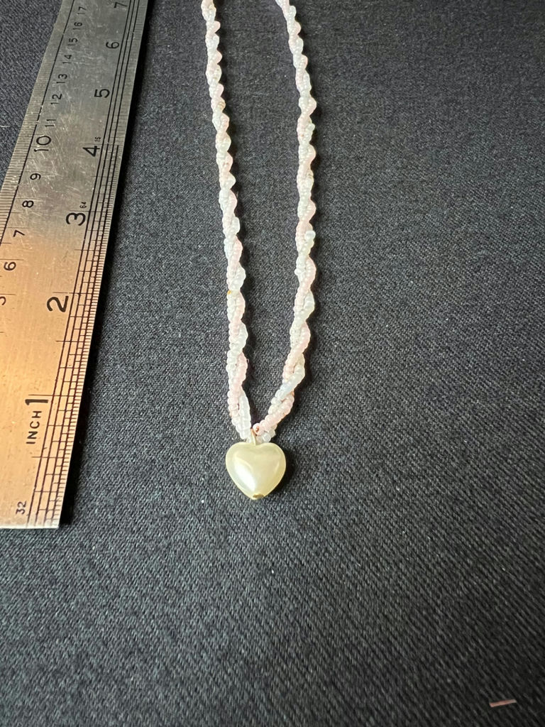 Vintage Beaded necklaces and pearl drop earrings - image 9 of 11