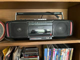 Collection of vintage boomboxes and media devices - thumbnail 12 of 22