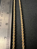 Gold-tone and silver-tone chain necklaces with pendant and varied links - thumbnail 1 of 10