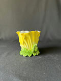Shawnee Pottery "Corn King" Large Casserole & Corn Glass Vase/Planter and Candle Holders - thumbnail 10 of 13