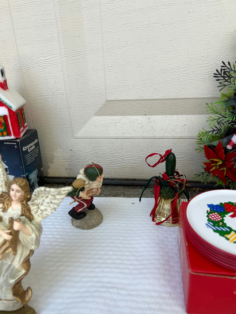Vintage Assorted Christmas Nativity Figures and Holiday Decor - image 12 of 22