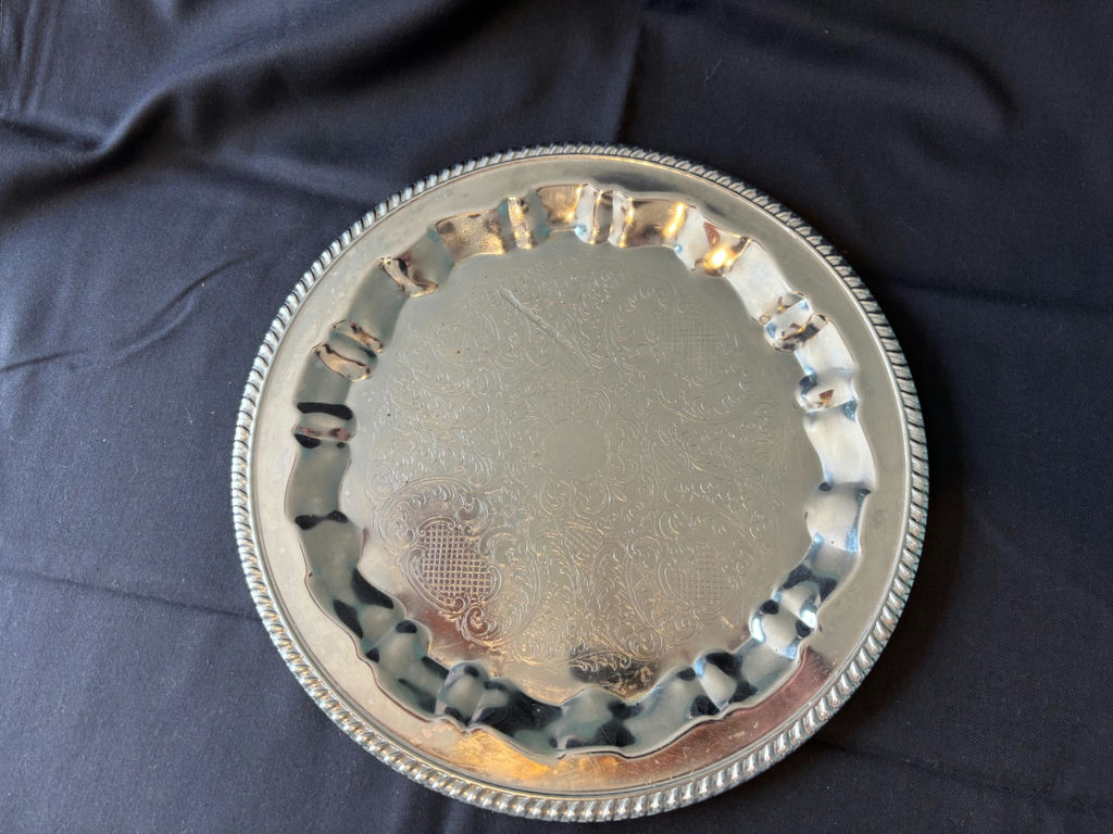 Vintage Tupperware contaimer and Assorted decorative dinnerware and serving pieces - image 4 of 6