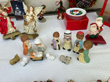 Vintage Assorted Christmas Nativity Figures and Holiday Decor - thumbnail 9 of 22