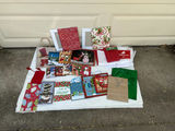 Assorted Christmas Gift Wrap, Bags, Tissue, and Greeting Cards - thumbnail 9 of 10