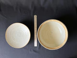 Vintage Pottery Bowl with Lid - thumbnail 2 of 4