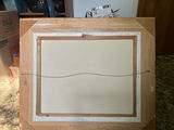 Vintage Parisian waterfront painting in ornate frame - thumbnail 9 of 10