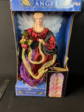 Vintage angel figurines and a boxed fiber-optic angel ornament - thumbnail 1 of 20