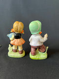 Vintage Hummel-Style hand-painted figurines and ceramic angel figurines - thumbnail 11 of 12