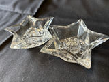 Three tall ribbed glass tiki glasses, round candle holder, and two star-shaped glass candle holders - thumbnail 10 of 10