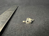 Silver-tone Heart-shaped pendant - thumbnail 3 of 4