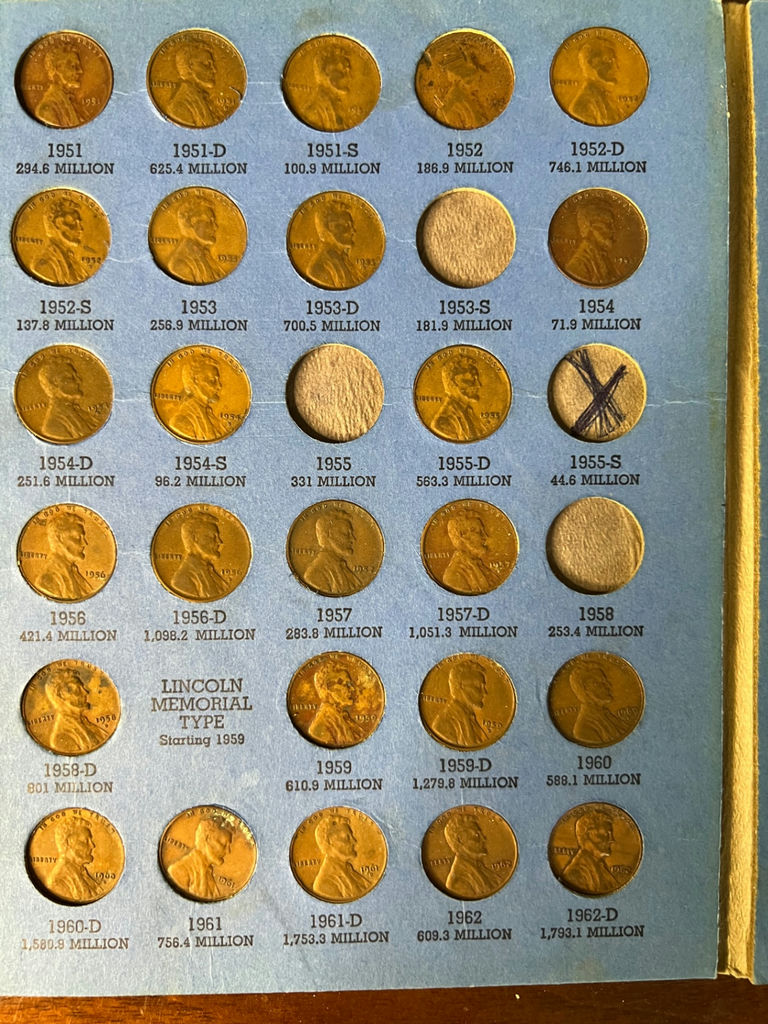 Lincoln Head Cent Collection Album - image 3 of 6