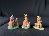 Set of Rabbit Figurines with Market Accessories - thumbnail 4 of 13