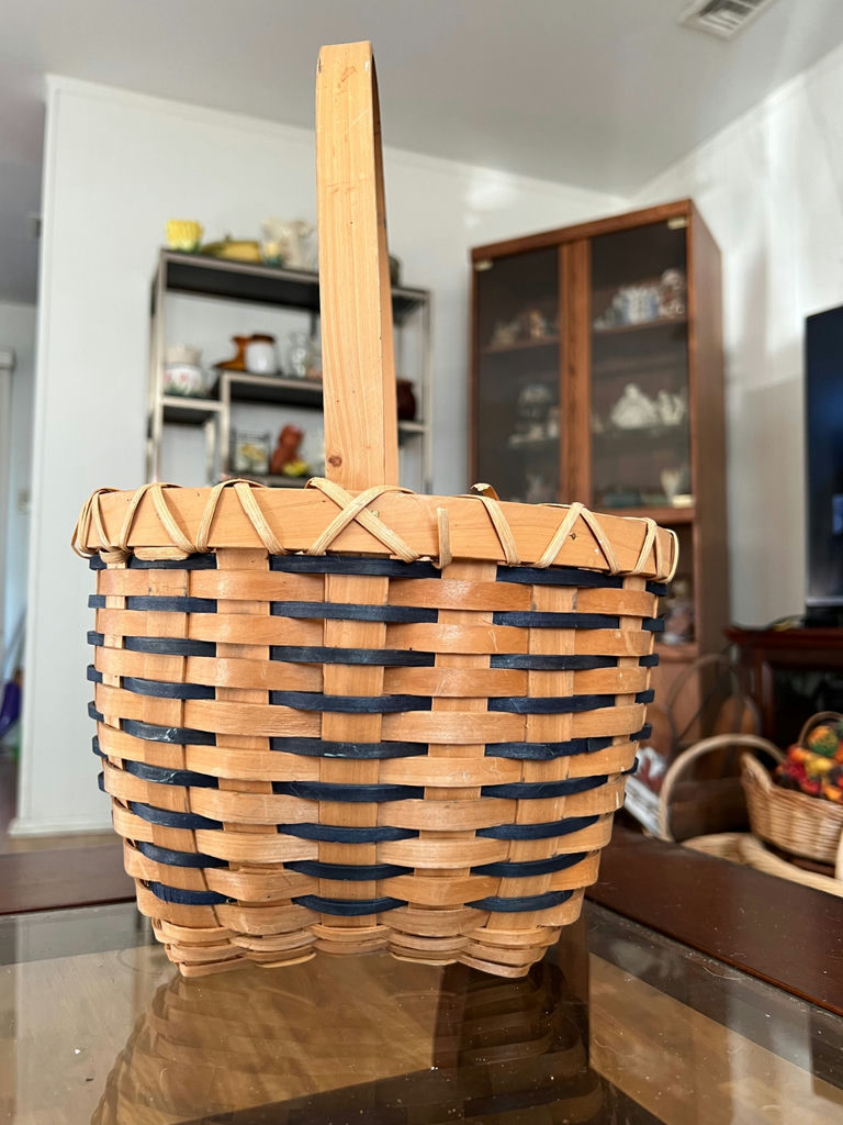 Vintage Wicker Baskets and a Turkey-Shaped Basket - image 15 of 24