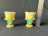 Shawnee Pottery "Corn King" Large Casserole & Corn Glass Vase/Planter and Candle Holders - thumbnail 7 of 13
