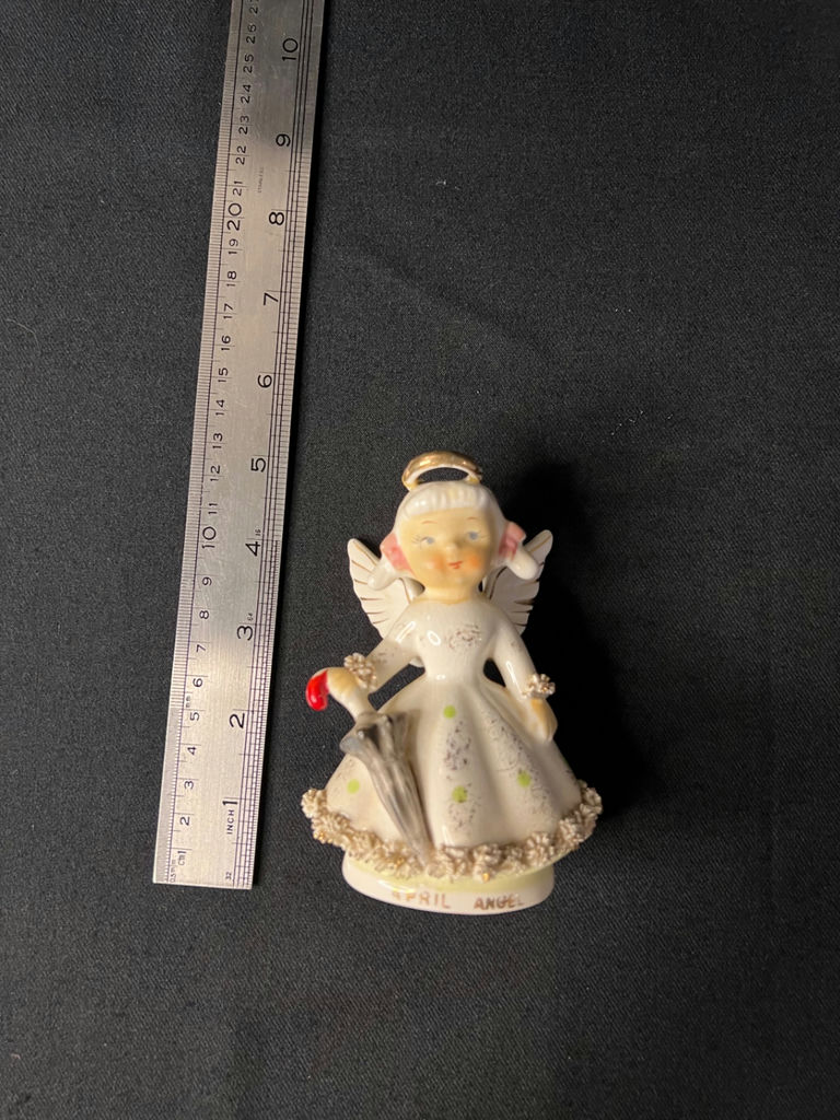 Mid-Century April Angel and 1996 Harmony Kingdom "Ingenue" - image 4 of 10