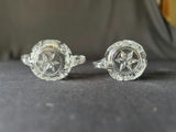 Crystal glassware set with starburst pattern - thumbnail 15 of 25