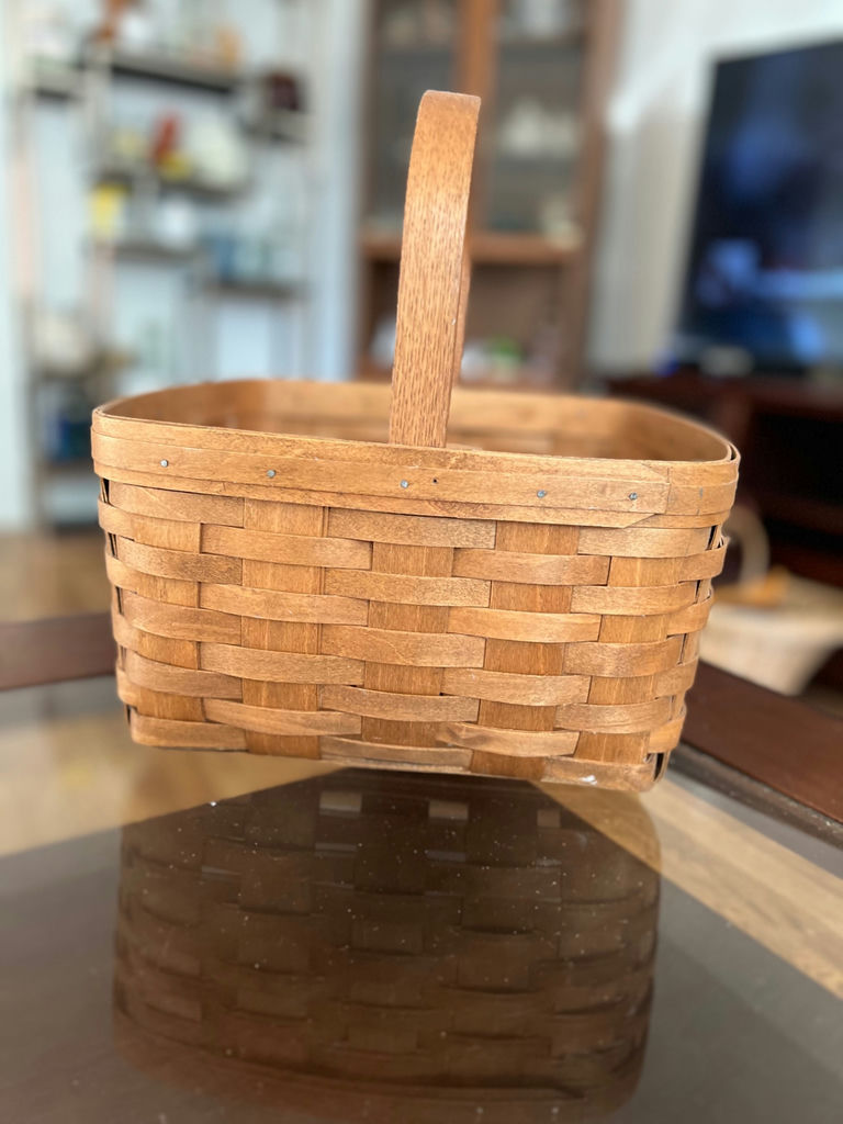 Assorted handwoven baskets - image 6 of 31