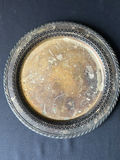 Vintage Silver-plated serving tray and gallery tray - thumbnail 4 of 5