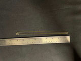 Gold-tone and silver-tone chain necklaces with pendant and varied links - thumbnail 9 of 10