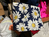 Assorted vintage fabrics and textiles: floral, plaid, satin, lycra, suede, lace - thumbnail 12 of 14
