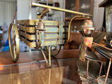Mid-Century Copper and Brass Sculptures: Saloon Piano Man, Ice Cream Wagon - thumbnail 2 of 8
