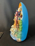 Noah's Ark Diorama on Music Box Pedestal and Musical Nativity Scene in Book - thumbnail 7 of 18