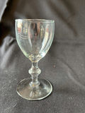Vintage Ceramic Creamer Pitcher, Glass Goblets, and a Port Glass - thumbnail 7 of 7