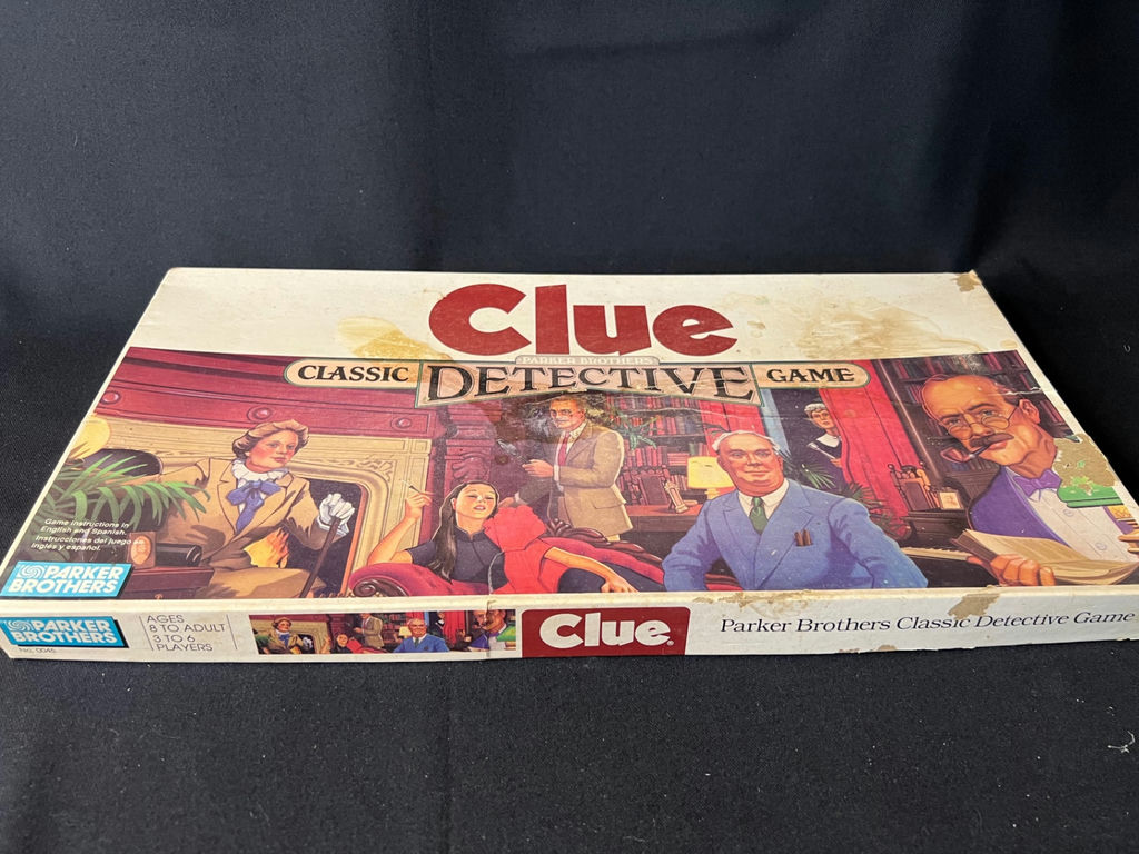 1980's Vintage game collection: Clue, Ipswich, and Dominoes - image 1 of 10