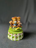 Assorted miniature decorative figurines and music box - thumbnail 1 of 19