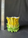 Shawnee Pottery "Corn King" Large Casserole & Corn Glass Vase/Planter and Candle Holders - thumbnail 11 of 13
