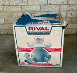Toaster oven and 2 Rival ice cream makers with accessories and boxes - thumbnail 10 of 13
