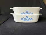 Two CorningWare floral casserole dishes - thumbnail 2 of 9