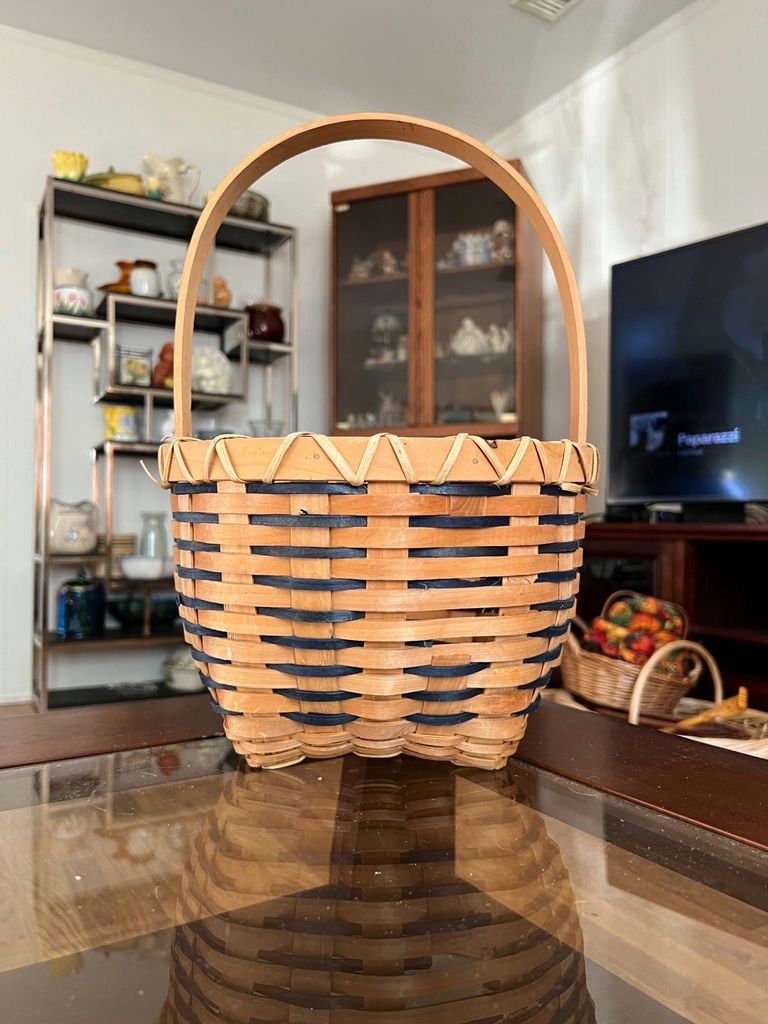 Vintage Wicker Baskets and a Turkey-Shaped Basket - image 14 of 24