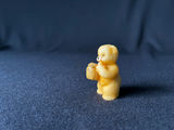 Yellow teddy bear figurine holding a honey jar - thumbnail 6 of 8